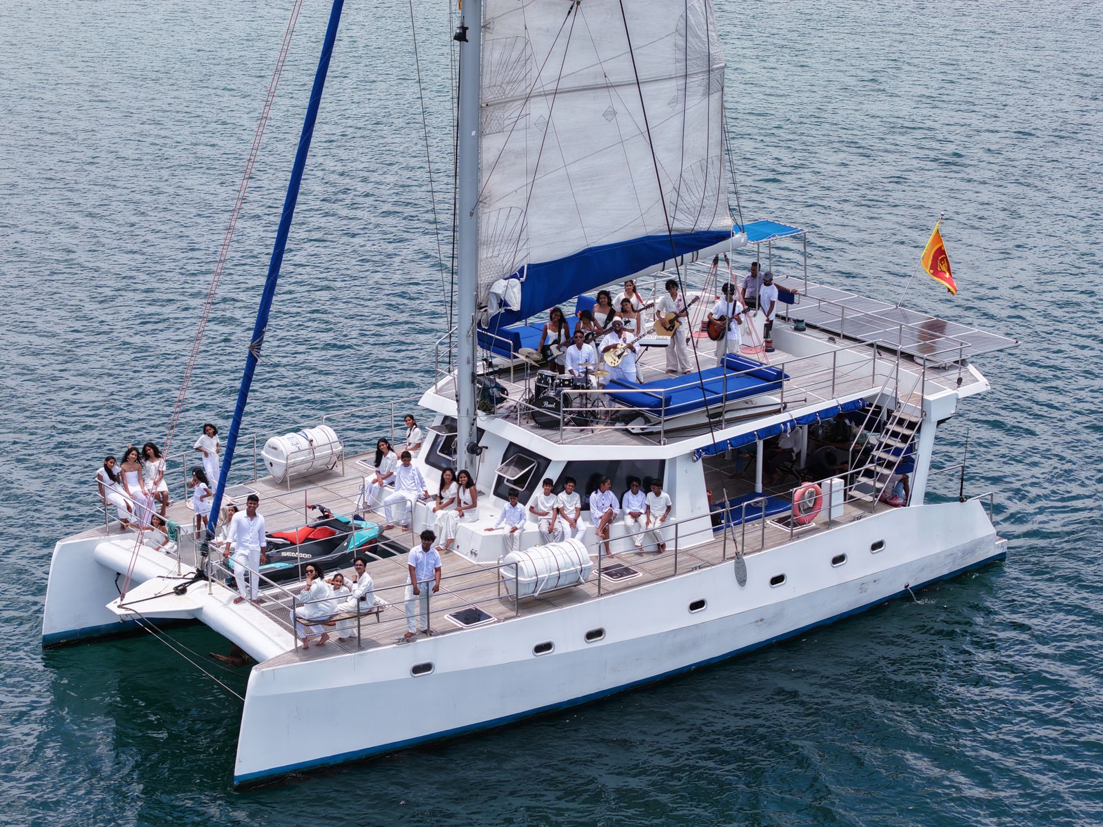 Students learning music at SLW